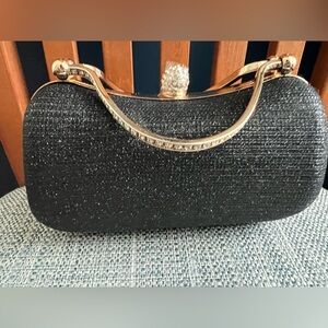 Elegant Black Evening Clutch